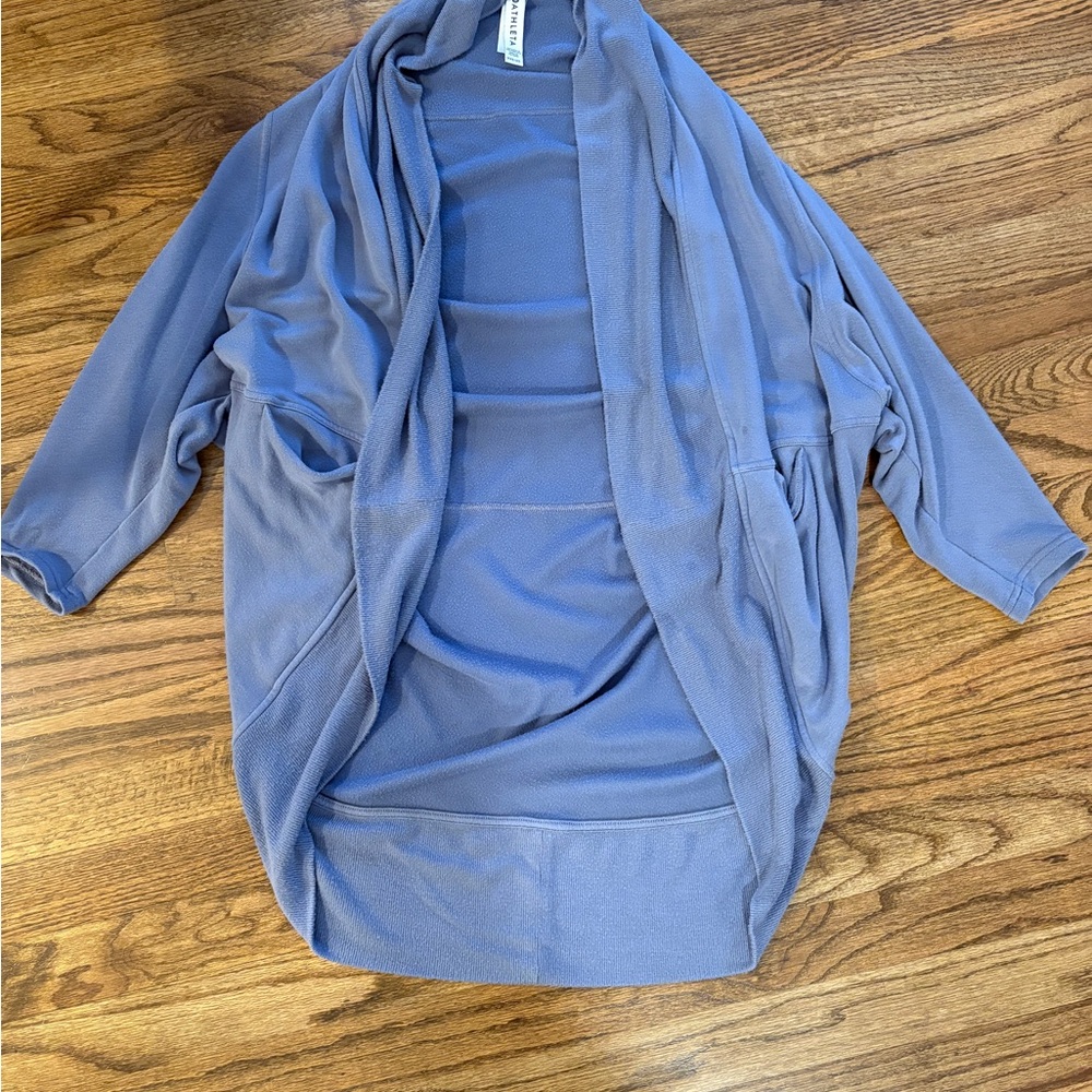 Cocoon style Athleta cardigan